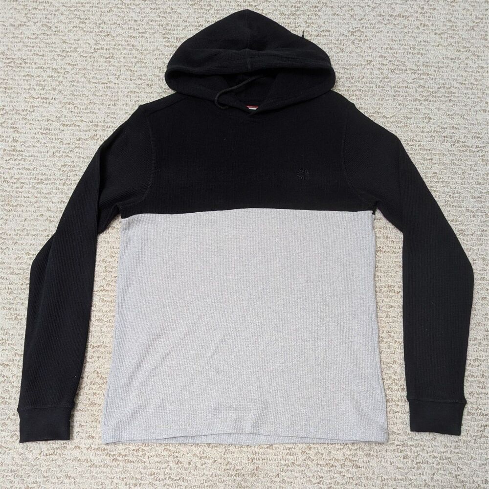 Akademiks Mens Sz S Hoodie Colorblock Y2K 90s Streetwear Vintage